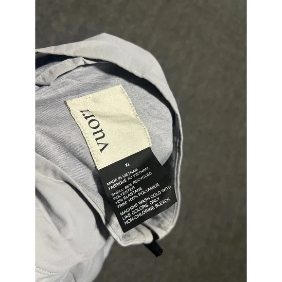 Vuori Mens Sunday Element Vest Size XL gray 4 Way Stretch V286 performance - Picture 4 of 8